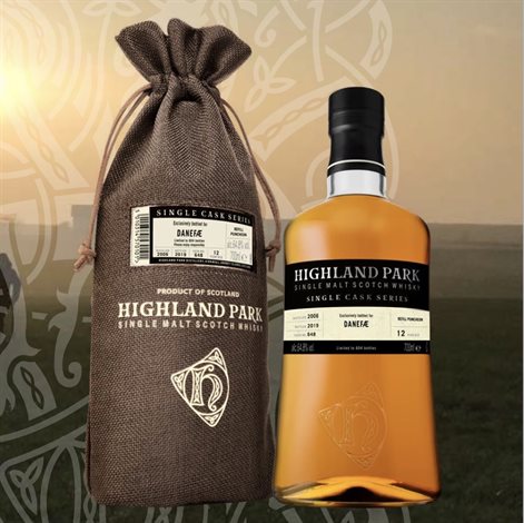 Highland Park Danefæ, Single Orkney Malt Whisky, 64,8%, 70cl - slikforvoksne.dk